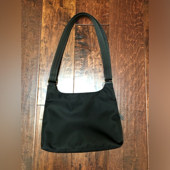 Longchamp Le Pliage Neo Flat Nylon Crossbody - Black - Picture 2 of 14